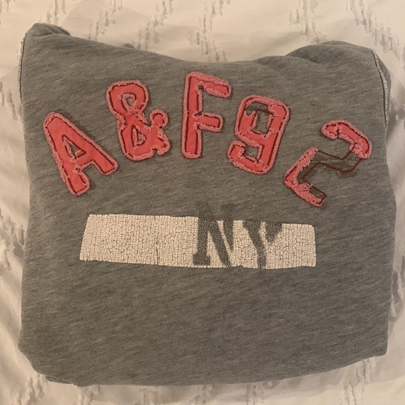 Abercrombie & Fitch Sweaters - Vintage Abercrombie sweatshirt. Size Small. Gray color.